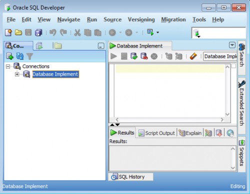 เชื่อมต่อ Oracle SQL Developer